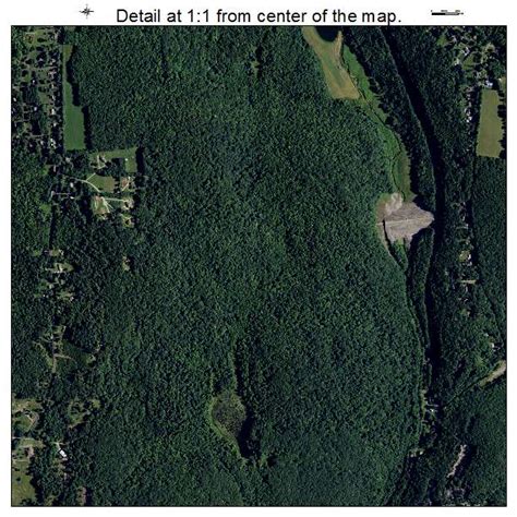 Aerial Photography Map of Torrington, CT Connecticut