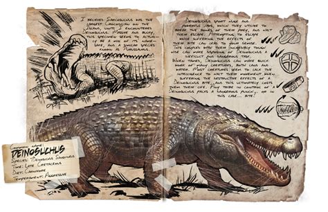 Deinosuchus Official Ark Survival Evolved Wiki