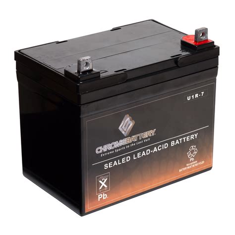 Chrome Battery Replacement U1r Lawn Mower Battery for Gravely Skidster 200 - Walmart.com ...