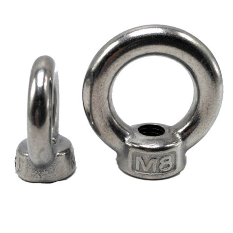 High Polished Stainless Steel Lifting Ring Rigging Hardware Din Eye