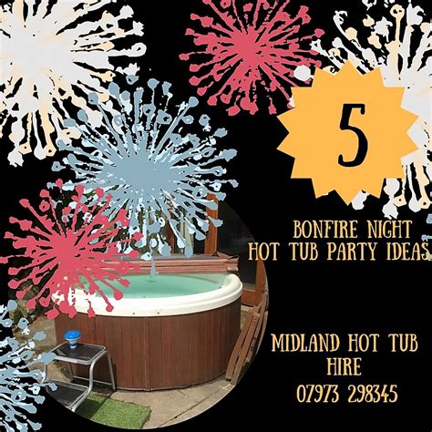 bonfire-night-hot-tub-party - Midland Hot Tub Hire