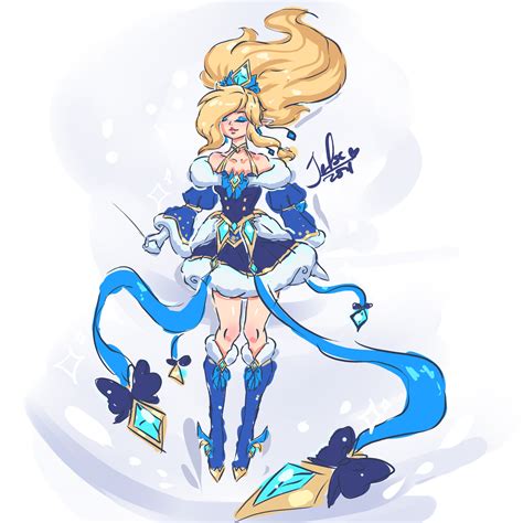 Jamil Sc Lol Fan Art Skin Winter Wonder Janna