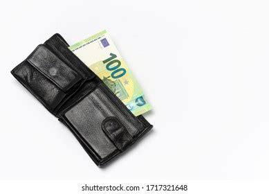 Rolled Money Inside Wallet Malaysian Ringgit Stock Photo