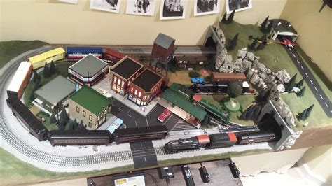 Lucasville O-gauge Train Layout