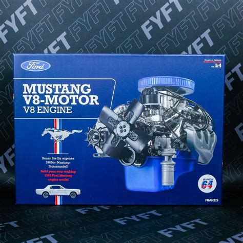 FRANZIS 67501 Ford Mustang V8 Motor nowy model silnika efekty dźwiękow