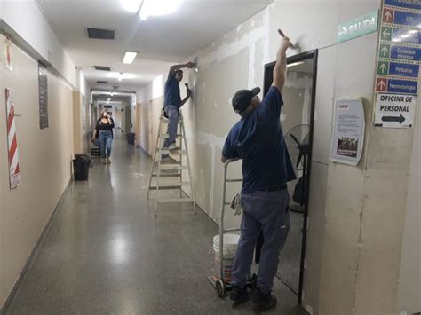 Moreno Avanzan Las Obras En El Hospital Mariano Y Luciano De La Vega