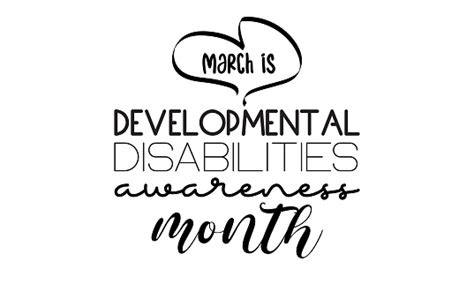 Developmental Disabilities Awareness Month Health Awareness Brush