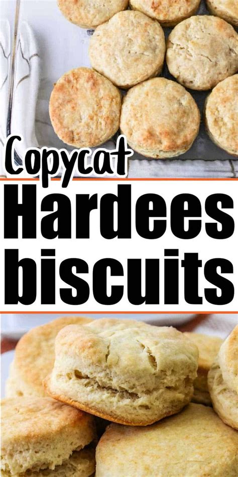 Homemade copycat Hardees biscuits recipe is here! How to make their ...