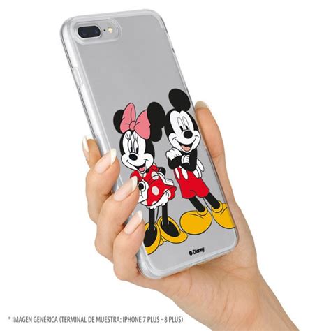 Capa Oficial Disney Mickey E Minnie Posing Huawei Mate Lite