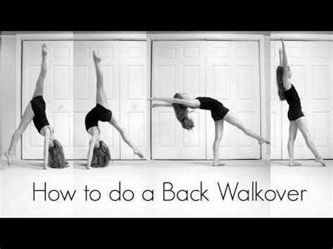 How to do a Back Walkover - O My Fitness First - Medium