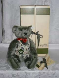 STEIFF TEDDY BEAR MUSICAL HARRODS 650680 MOHAIR VICTORIAN LTD ED