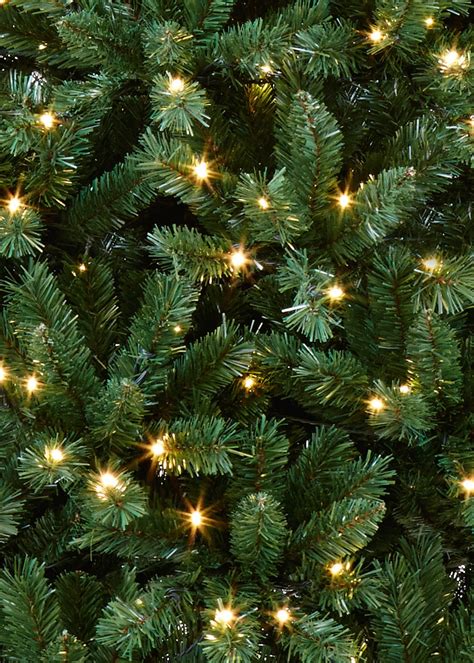 Premier Decorations Pre Lit Nordic Fir Christmas Tree 7ft Matalan