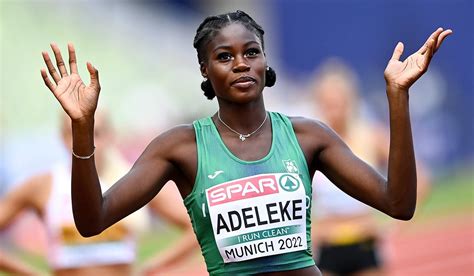 Rhasidat Adeleke Books Spot In Her First Ever European Final