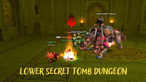 Silkroad Online Legendxxii Lower Secret Tomb Dungeon Youtube