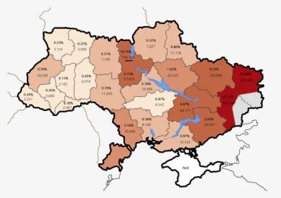 Ukrainian Soviet Socialist Republic Map, HD Png Download - kindpng