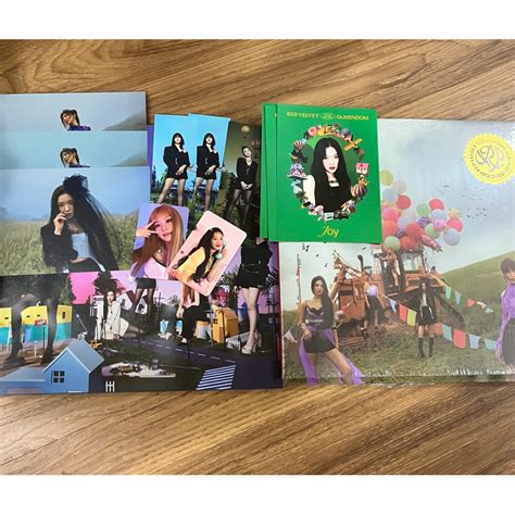 Full Set Red Velvet Th Mini Album Queendom Queens Ver Shopee