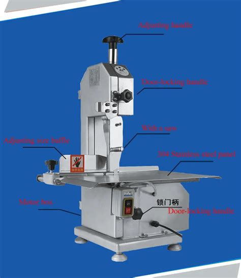 2020 Nouvelle Machine De Découpe De Viande Et Dos Congelée Commerciale