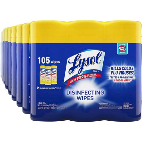 Wholesale Lysol Disinfecting Wipes 3-pack RAC82159CT in Bulk