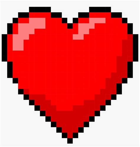 Minecraft Heart Printable