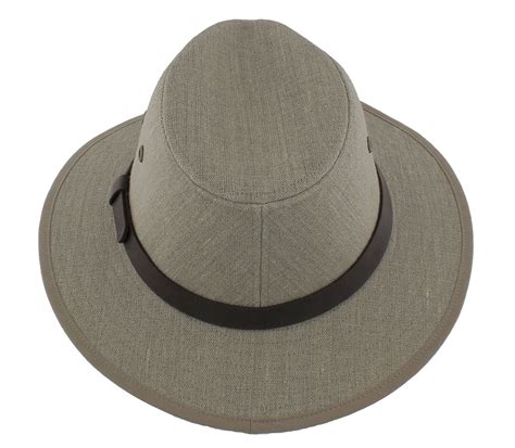 Failsworth Mens Irish Linen Safari Fedora Hat Upf 40 Summerholidayclassic Buy Online In