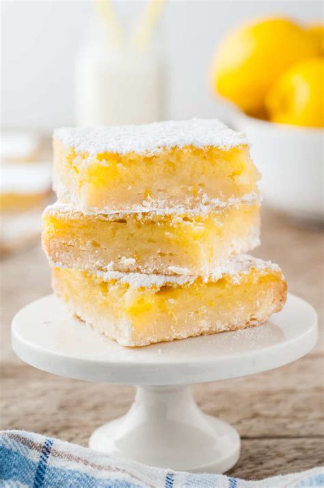 Luscious Lemon Bars Recipes From A Pantry