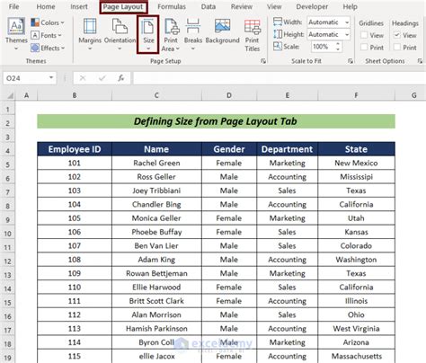 How To Print Full Page Of Excel Sheet In A4 Size 5 Simple Ways