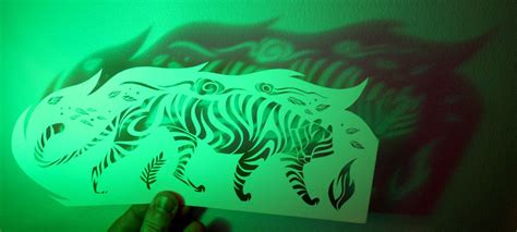 Paper cuttings on Behance