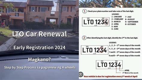 Lto Car Registration Renewal Step By Step Process Magkano