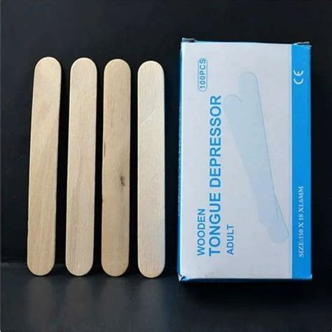 Wooden Tongue Depressor At Rs 165 Box Lashkar Gwalior ID