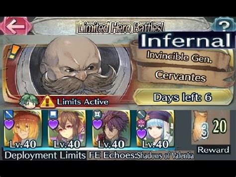 The Battle With Limited Unit Vs Cervantes Infernal With F2P Units