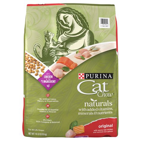 Save On Purina Cat Chow Naturals Original Dry Cat Food Chicken And Salmon