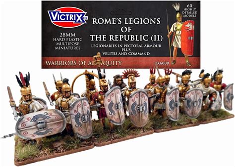 Victrix VXA008 Légions De La République De Rome II En Armure