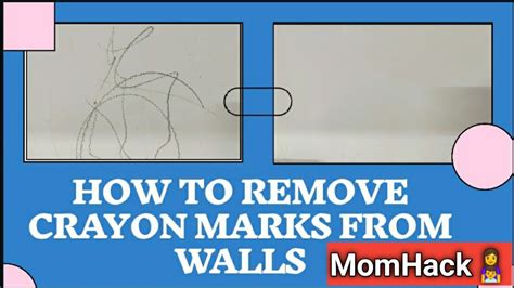 Mom Hack How To Remove Crayon Pencil And Pen Marks From Walls