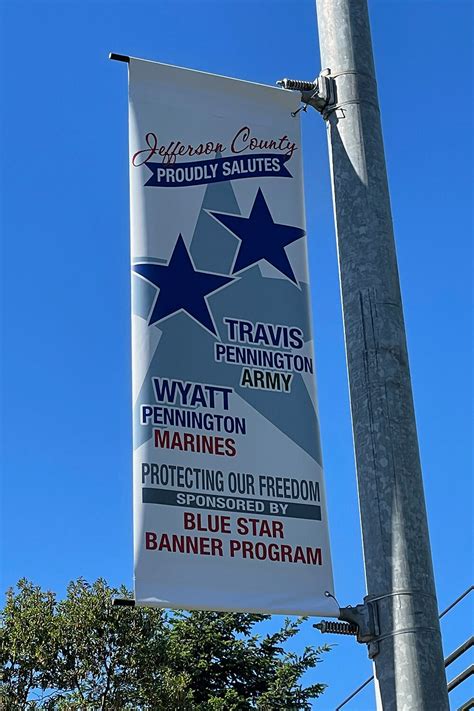 Pennington Wyatt Blue Star Banner Program