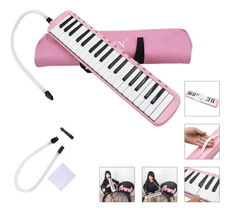 37 Teclas Estuche De Melodica Con Boquilla Y Almacenamiento Envío gratis