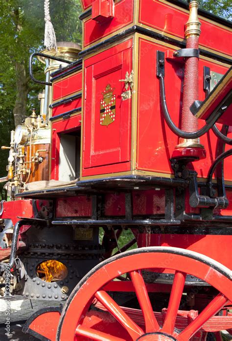 Old fire engine Stock Photo | Adobe Stock