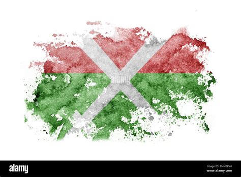 Myanmar, Kachin State flag background painted on white paper with watercolor Stock Photo - Alamy