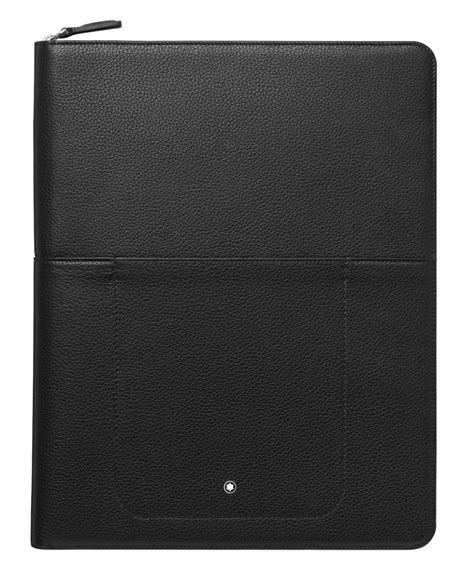 Tui Pour Bloc Notes Avec Poches Meisterst Ck Soft Grain Montblanc