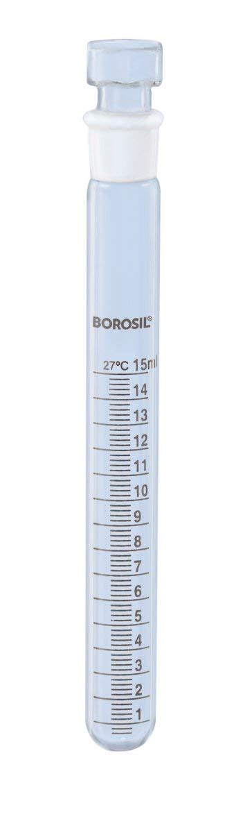 Borosil Reusable Heavy Duty Test Tubes With Graduations And Ground