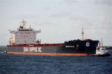 Diana Shipping Announces Time Charter Contract For Mv Crystalia With