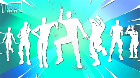 All Fortnite Icon Series Dances Emotes Rollie Reaper S Showtime