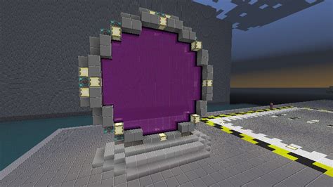 Stargate (nether portal design) Minecraft Map