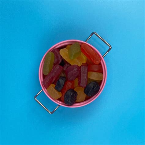 Wine Gums T Cube Retro Sweets