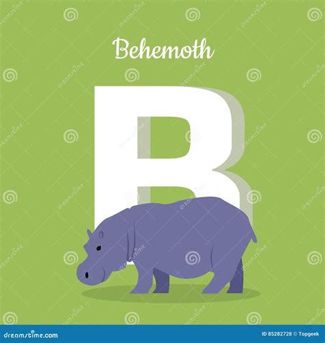 Animals Alphabet. Letter - B Stock Vector - Illustration of animal