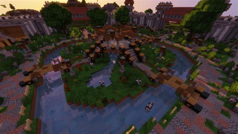 PvP Faction Hub Minecraft Map