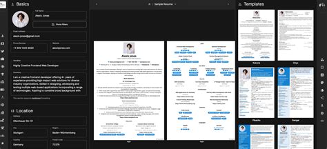 Open Source Free Resume Builder And Cv Generator Apps