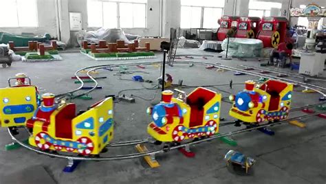 Happy Train- Kids Ride On Train With Tracks Park Rides Electric Car ...