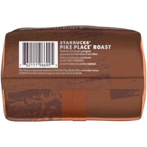 Starbucks Medium Roast Pike Place Ground Coffee 20 Oz Kroger