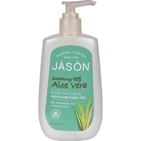 Jason Soothing 98 Aloe Vera Moisturizing Gel 8 Oz