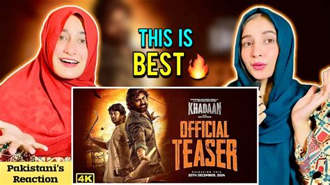 Khadaan Teaser Dev Jisshu Soojit Dutta PAKISTAN REACTION YouTube